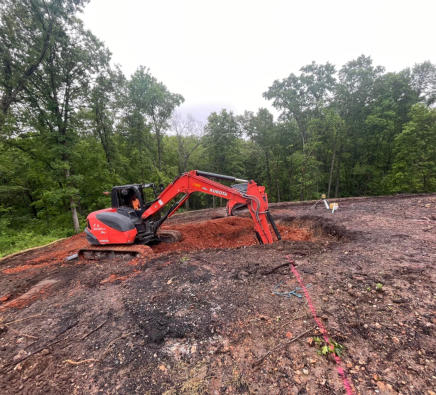 Excavation service for the Fayetteville area. We do footings, lot clearing, underground electric and water lines, demolition and prep for septic lines.